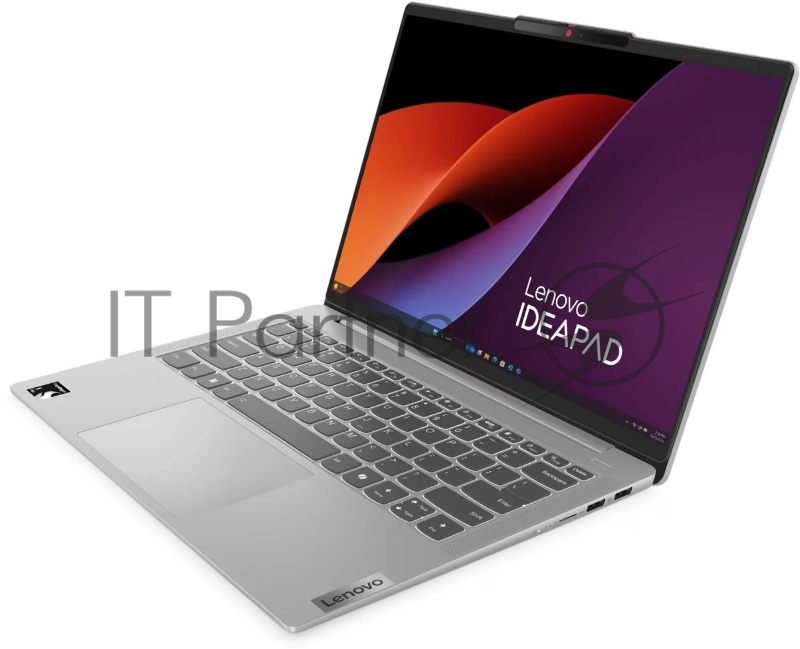 Ноутбук/ Lenovo IdeaPad Slim 5 14Q8X9 14(1920x1200 IPS)/Qualcomm Snapdragon X1P-42-100(3.4Ghz)/16384Mb/512 X1-85/Cam/BT/WiFi/57WHr/war 1y/1.48kg/cloud grey/Win11Home + 65W, RU kbd