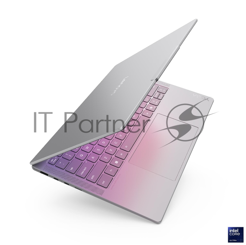 Ноутбук/ Lenovo Yoga Slim 7 14ILL10 14(2880x1800 OLED)/Intel Core Ultra 7 256V(2.2Ghz)/16384Mb/1024PCISS Arc Graphics 140V/Cam/BT/WiFi/70WHr/war 1y/1.19kg/luna grey/Win11Home + 65W, RU kbd