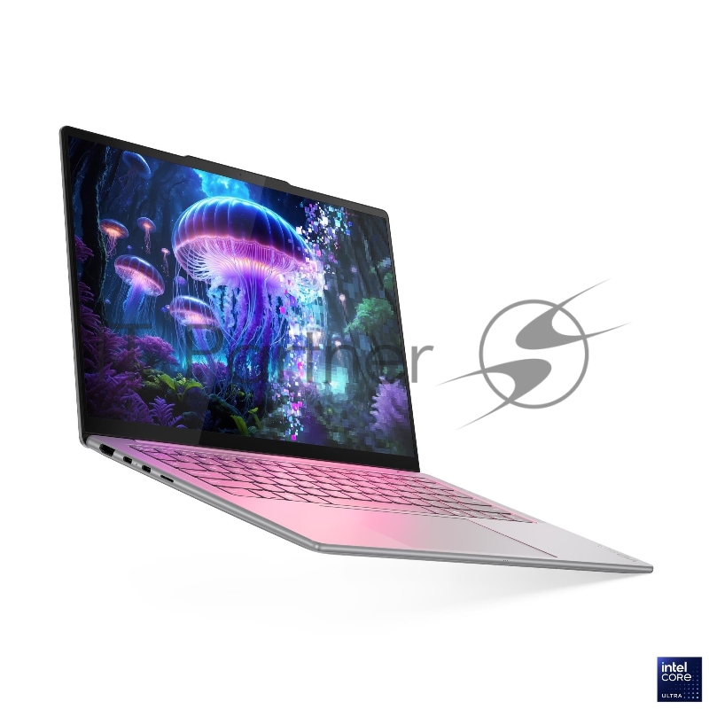 Ноутбук/ Lenovo Yoga Slim 7 14ILL10 14(2880x1800 OLED)/Intel Core Ultra 7 256V(2.2Ghz)/16384Mb/1024PCISS Arc Graphics 140V/Cam/BT/WiFi/70WHr/war 1y/1.19kg/luna grey/Win11Home + 65W, RU kbd