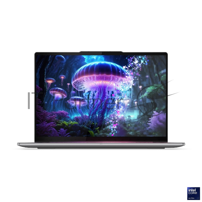 Ноутбук/ Lenovo Yoga Slim 7 14ILL10 14(2880x1800 OLED)/Intel Core Ultra 7 256V(2.2Ghz)/16384Mb/1024PCISS Arc Graphics 140V/Cam/BT/WiFi/70WHr/war 1y/1.19kg/luna grey/Win11Home + 65W, RU kbd
