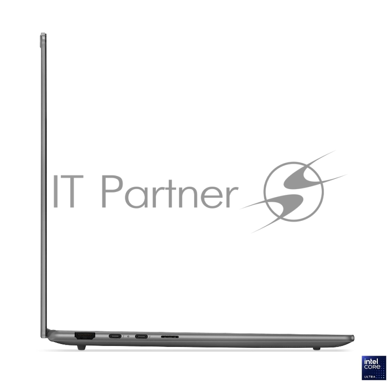 Ноутбук/ Lenovo Yoga Slim 7 14ILL10 14(2880x1800 OLED)/Intel Core Ultra 7 256V(2.2Ghz)/16384Mb/1024PCISS Arc Graphics 140V/Cam/BT/WiFi/70WHr/war 1y/1.19kg/luna grey/Win11Home + 65W, RU kbd