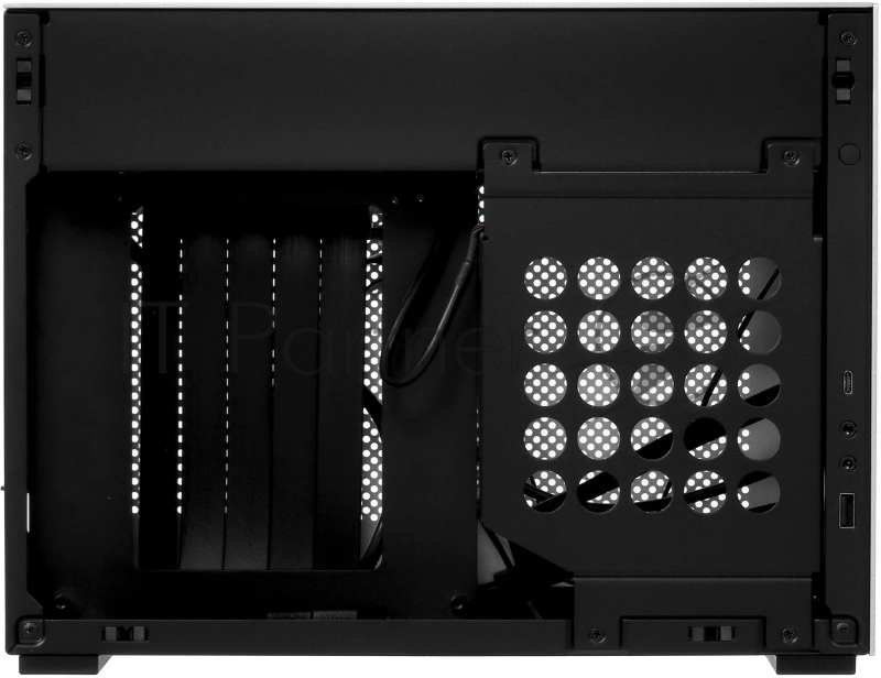 Корпус Lian-Li A4H2O белый без БП miniITX 1xUSB3.0 audio bott PSU