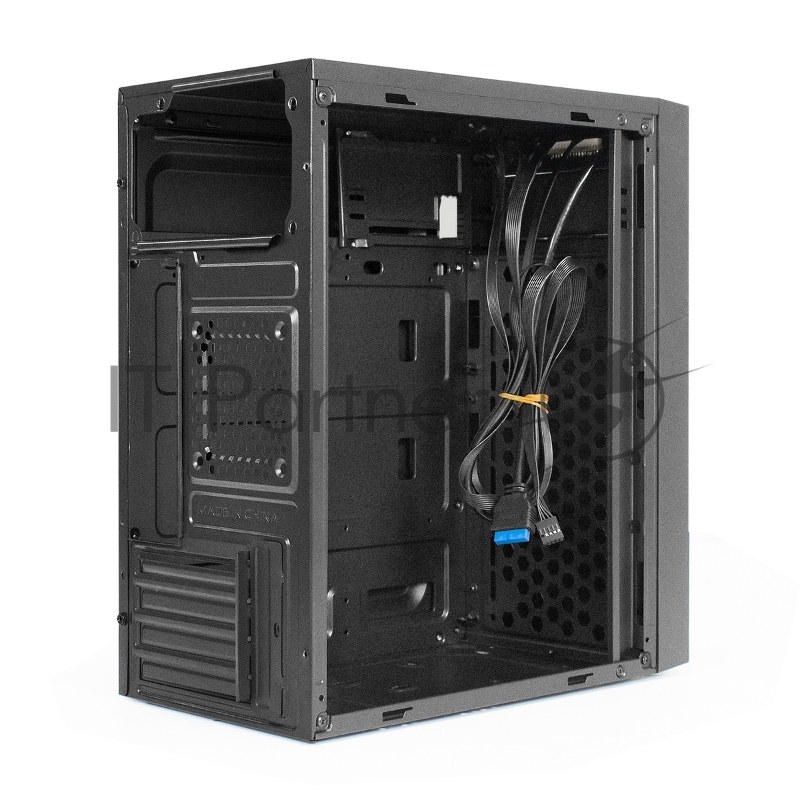 Корпус Minitower ExeGate BAA-113U-UNS400 (mATX, БП UNS400 с вент. 12см, 2*USB+1*USB3.0, аудио, черный)