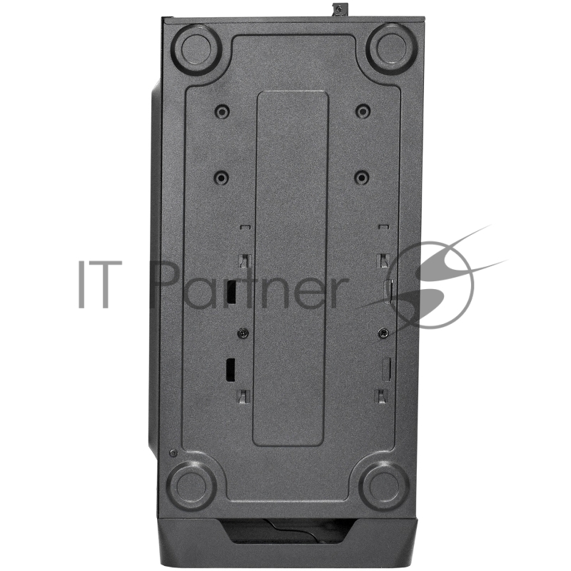 Корпус Miditower ExeGate XP-332-UNS500 (ATX, БП UNS500 с вент. 12см, 2*USB, аудио, черный)