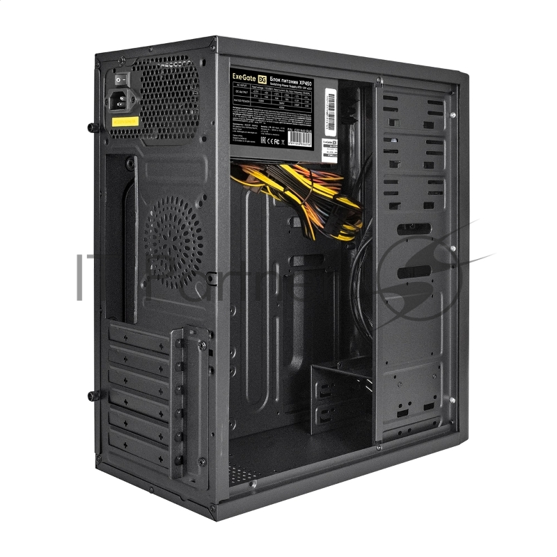 Корпус Miditower ExeGate XP-340U-UNS450 (ATX, БП UNS450 с вент. 12см, 1*USB+2*USB3.0, аудио)