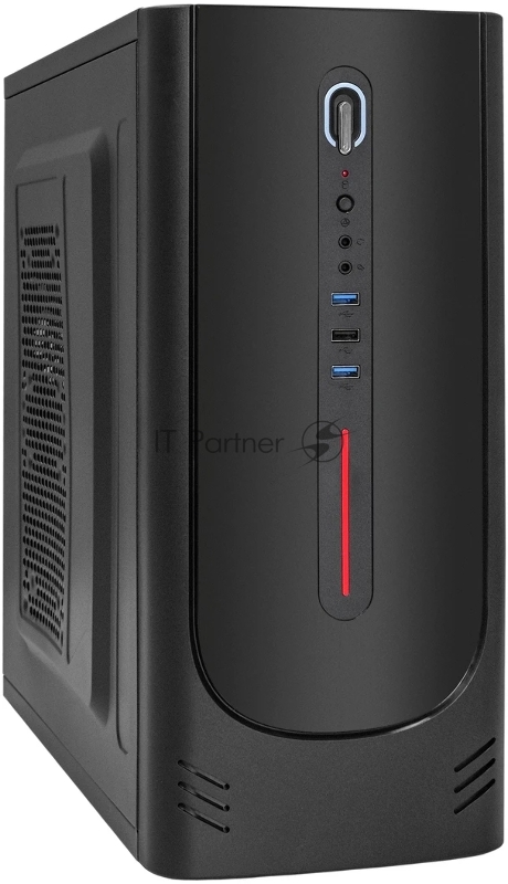 Корпус Miditower ExeGate XP-340U-UNS350 (ATX, БП UNS350 с вент. 12см, 1*USB+2*USB3.0, аудио)