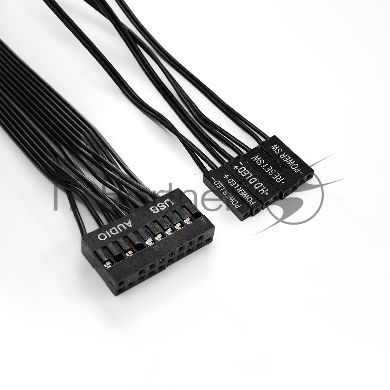 Корпус Miditower ExeGate AA-440-UNS450 (ATX, БП UNS450 с вент. 12см, 2*USB, аудио, черный)