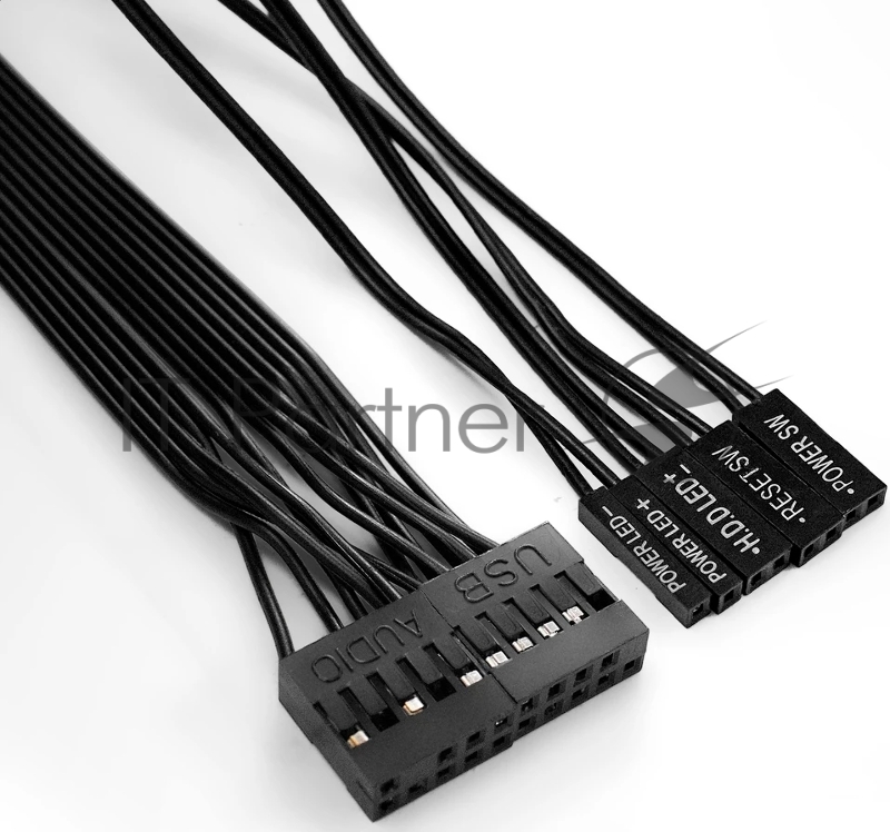 Корпус Miditower ExeGate UN-605B-UNS350 (ATX, БП UNS350 с вент. 12см, 2*USB, аудио, блокировка, черный)