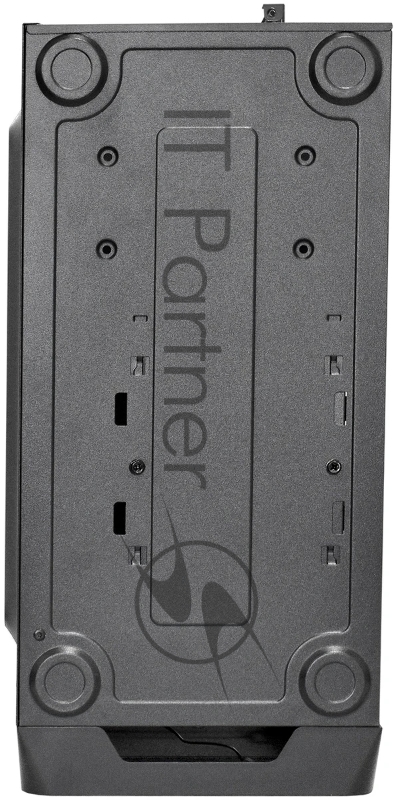 Корпус Miditower ExeGate XP-332-UNS350 (ATX, БП UNS350 с вент. 12см, 2*USB, аудио, черный)