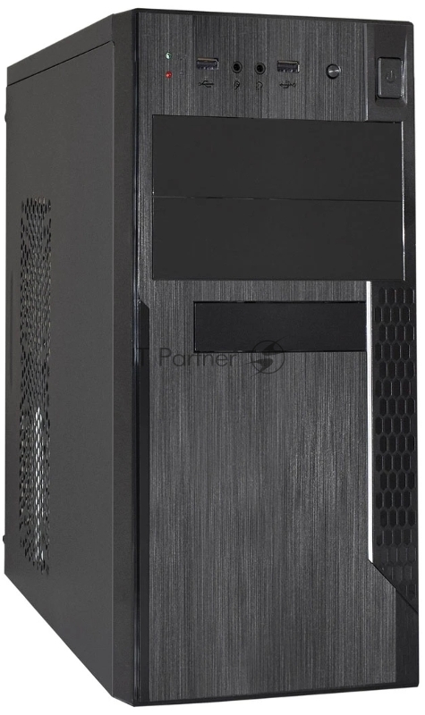 Корпус Minitower ExeGate MA-373X-UNS450 (mATX, БП UNS450 с вент. 12см, 2*USB, аудио, черный)