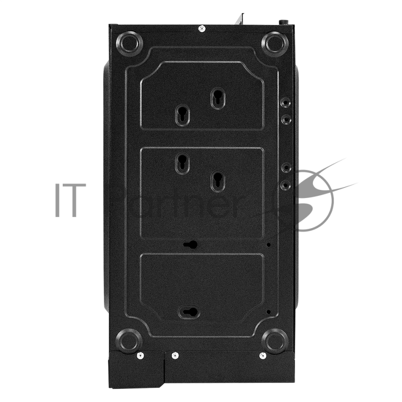 Корпус Miditower ExeGate AA-443-UNS400 (ATX, БП UNS400 с вент. 12см, 2*USB+HD Audio, черный)