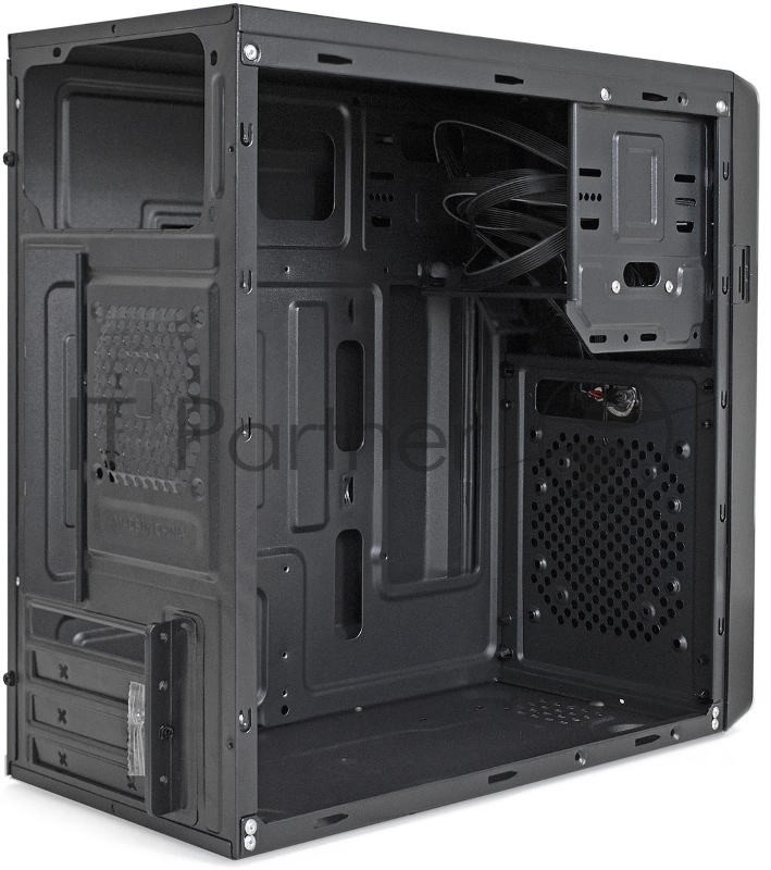 Корпус Minitower ExeGate BA-309-UNS350 (mATX, БП UNS350 с вент. 12см, 2*USB, HD аудио, черный)