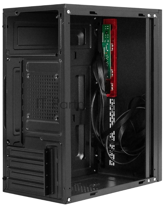 Корпус Minitower ExeGate BAA-403U-UNS450 (mATX, БП UNS450 с вент. 12см, 2*USB+1*USB3.0, HD Audio, черный)