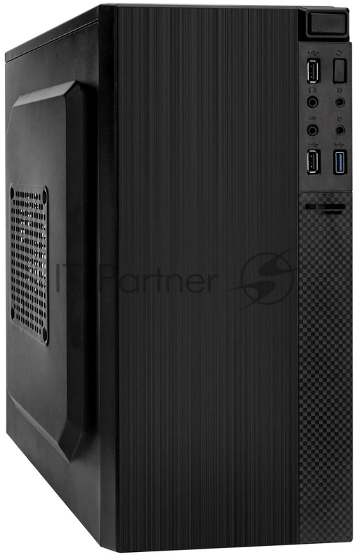 Корпус Minitower ExeGate BAA-104U-UNS350 (mATX, БП UNS350 с вент. 12см, 2*USB+1*USB3.0, аудио, черный)