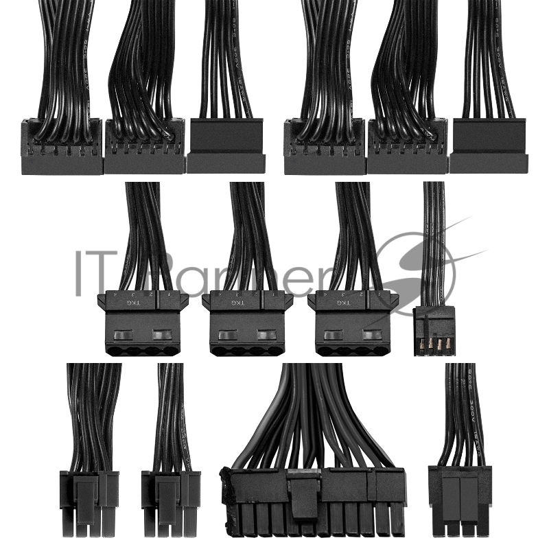 Блок питания 650W ExeGate M650 GOLD (SFX, APFC, КПД 90% (80 PLUS GOLD), 9cm fan, 24pin, (4+4)pin, 2xPCI-E, 6xSATA, 3xIDE, 1xFDD, Full Cable Management, black, ATX adapter, Retail box)