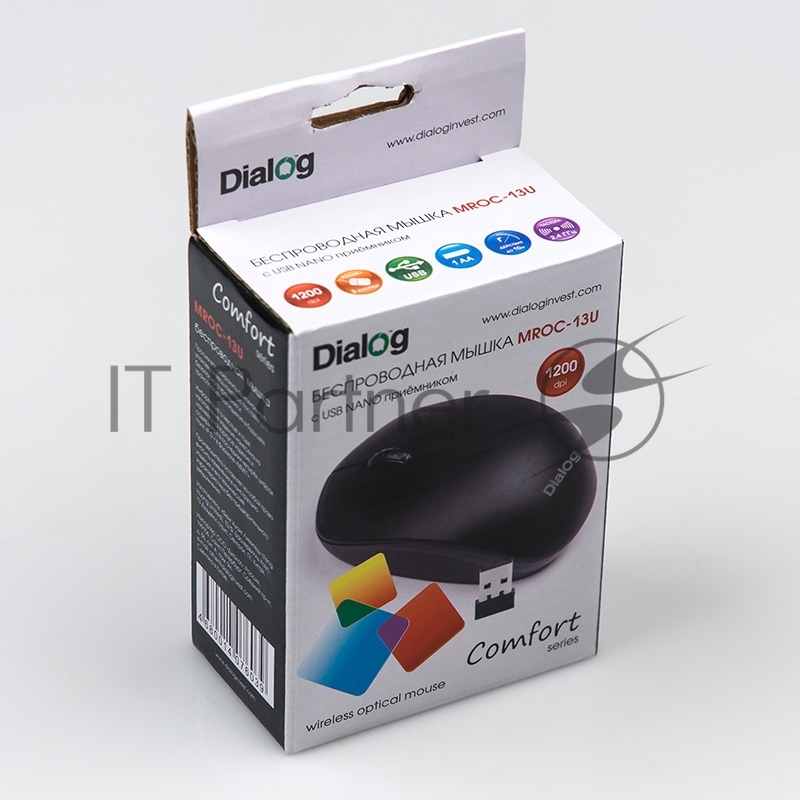 Мышь беспроводная Dialog MROC-13U