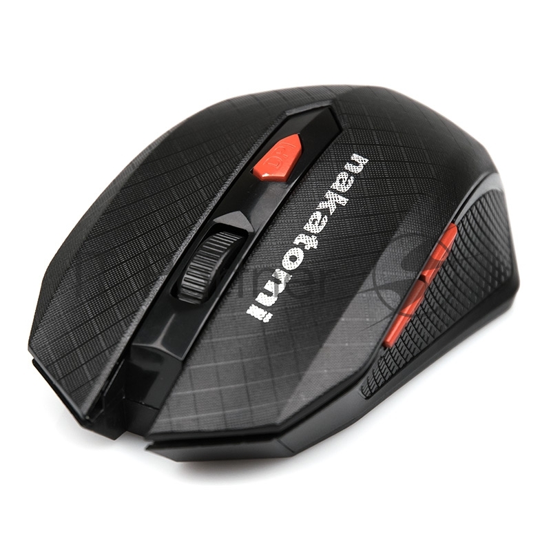 Мышь беспроводная NAKATOMI MRON-08U черный