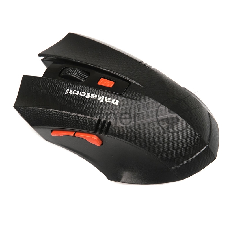 Мышь беспроводная NAKATOMI MRON-04U черный