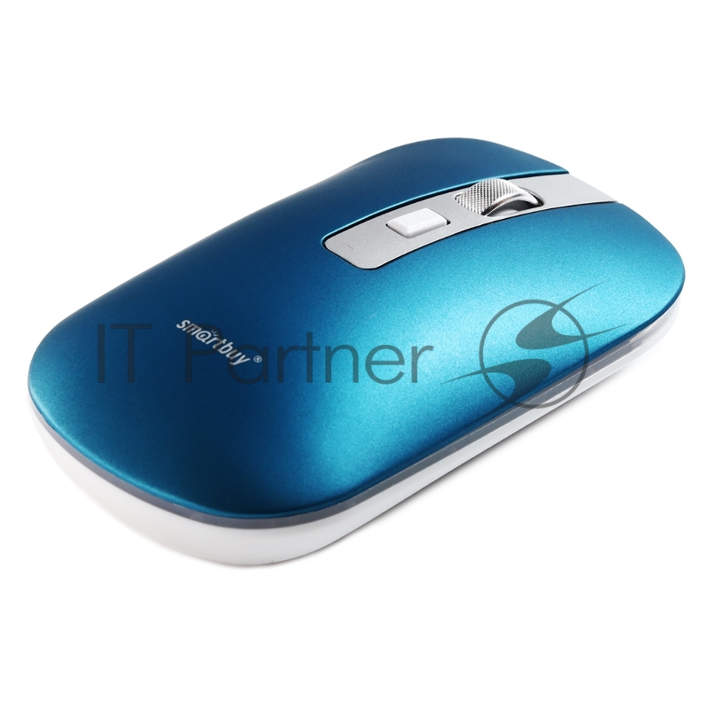 Мышь беспроводная Smartbuy (SBM-402CAG-B) 402CAG синий металлик