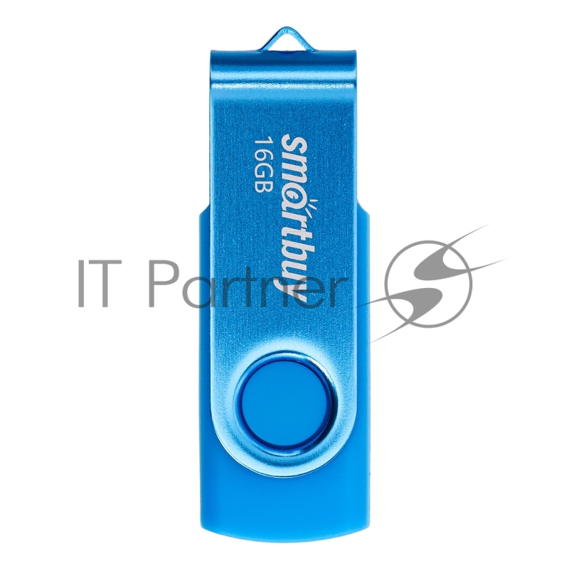 Флеш -накопитель Smartbuy (SB016GB2TWB) UFD 2.0 016GB Twist Blue синий