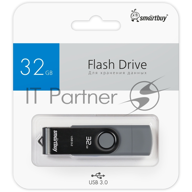 Флеш -накопитель Smartbuy (SB032GB3DUOTWK) UFD 3.0/3.1 032GB Twist Dual