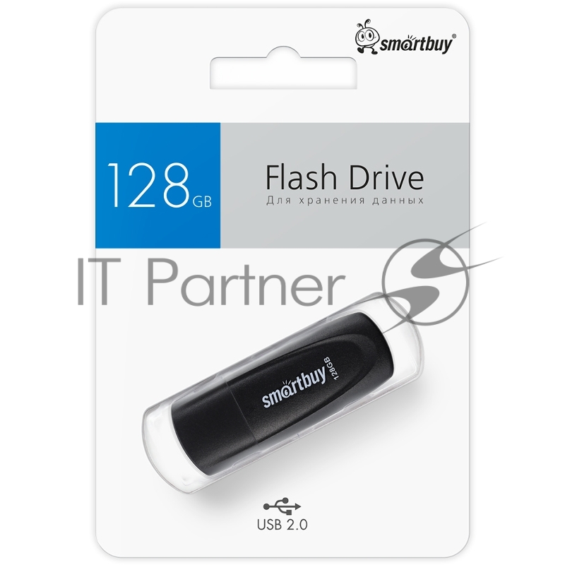 Флеш -накопитель Smartbuy (SB128GB2SCK) UFD 2.0 128GB Scout Black