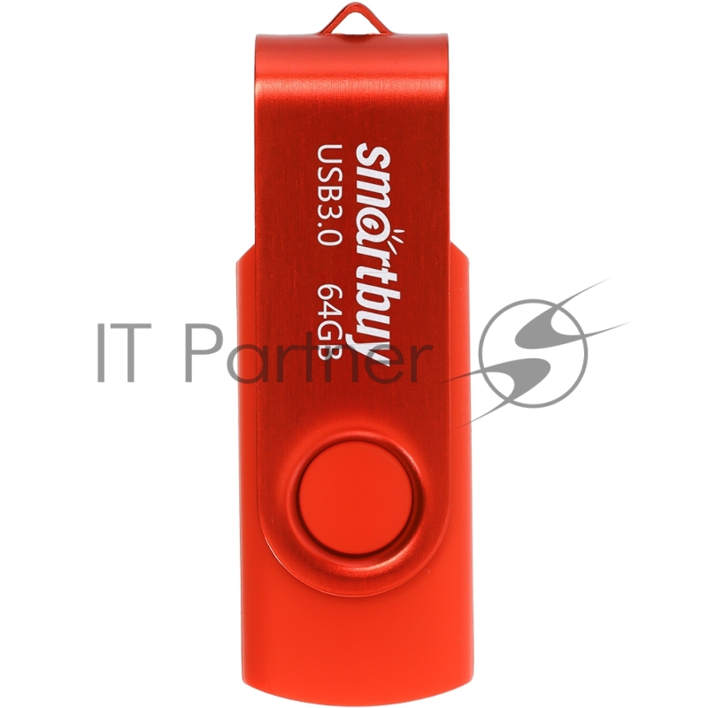 Флеш -накопитель Smartbuy (SB064GB3TWR) UFD 3.0/3.1 064GB Twist Red красный