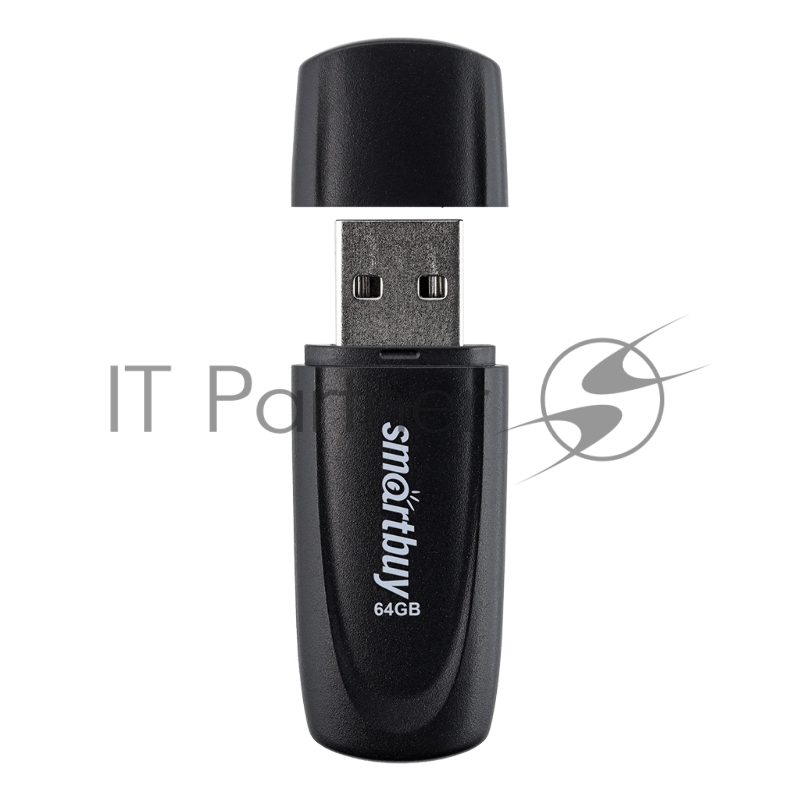 Флеш -накопитель Smartbuy (SB064GB2SCK) UFD 2.0 064GB Scout Black черный