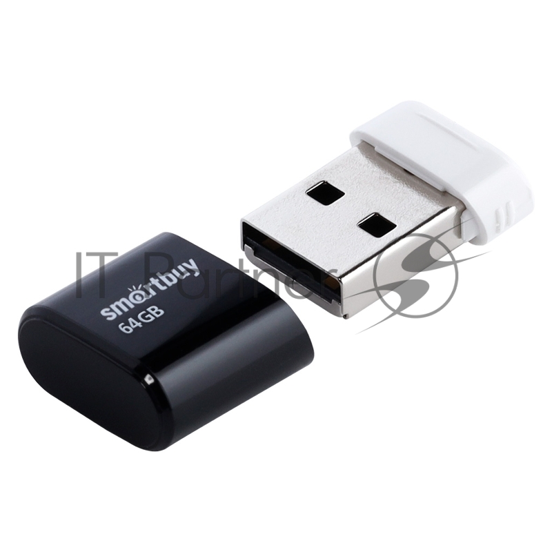 Флеш накопитель Smartbuy (SB64GBLARA-K) 64GB LARA BLACK