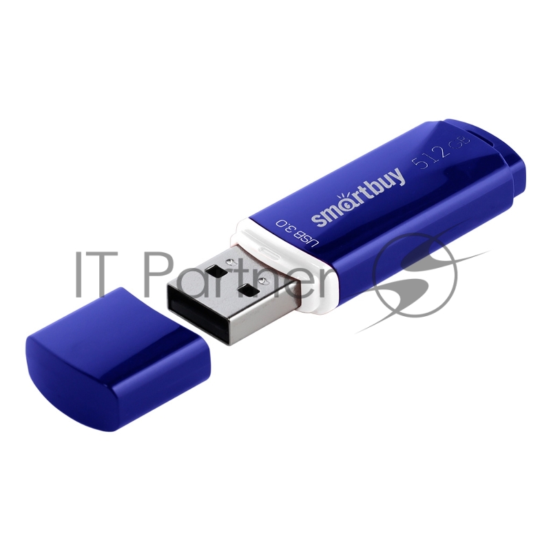 Флеш накопитель Smartbuy (SB512GBCRW-B) UFD 3.0/3.1 512 GB Crown Blue