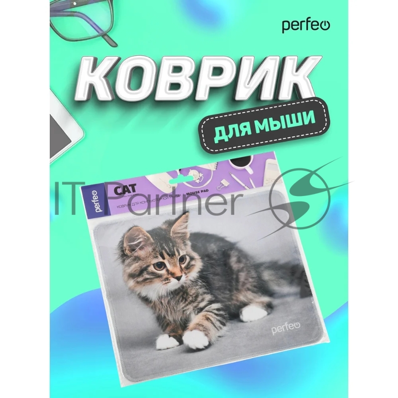 Коврик для мыши PERFEO (PF_D0661) Cat