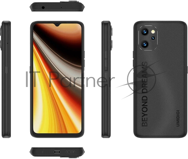 Смартфон UMIDIGI Power 7 Max, 6/128Gb, черный