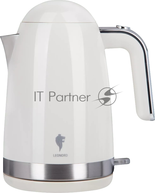 Чайник электрический LEONORD LE-1515 (1,7 л) кремовый (107161)