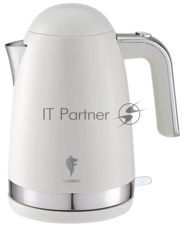 Чайник электрический LEONORD LE-1515 (1,7 л) кремовый (107161)