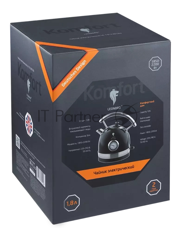 Чайник электрический LEONORD LE- 1910 RETRO (107480)