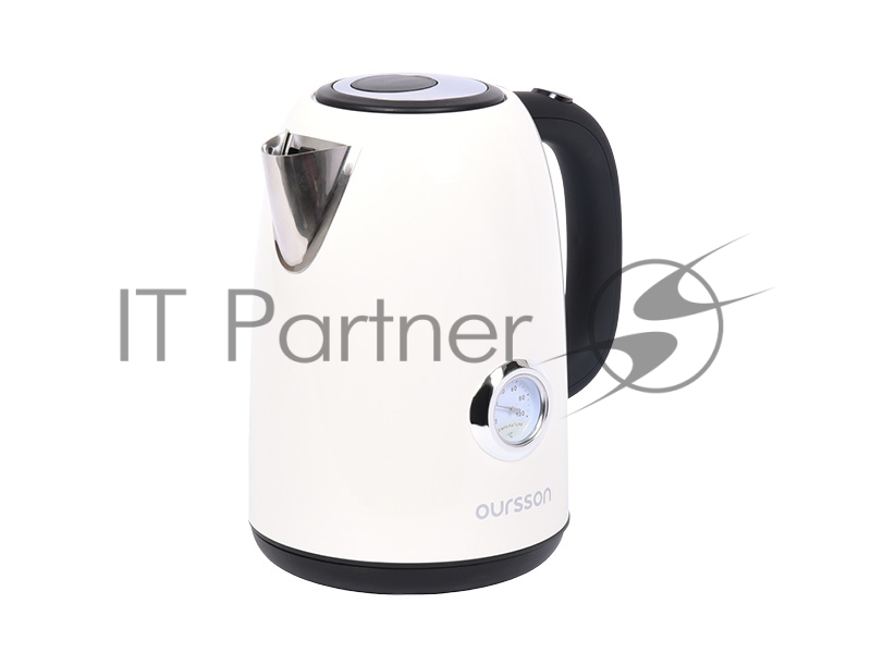 Чайник электрический Oursson KE1752M 1.7л. 2200Вт слоновая кость корпус: металл/пластик (KE1752M/IV)