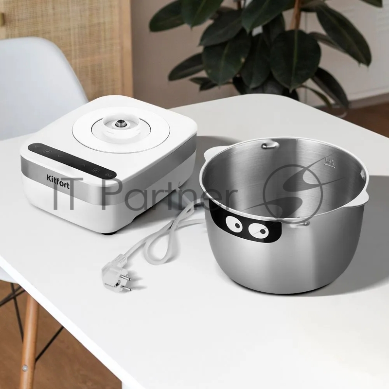 Тестомеситель KITFORT КТ-3495 белый