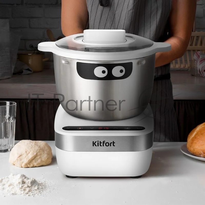 Тестомеситель KITFORT КТ-3495 белый