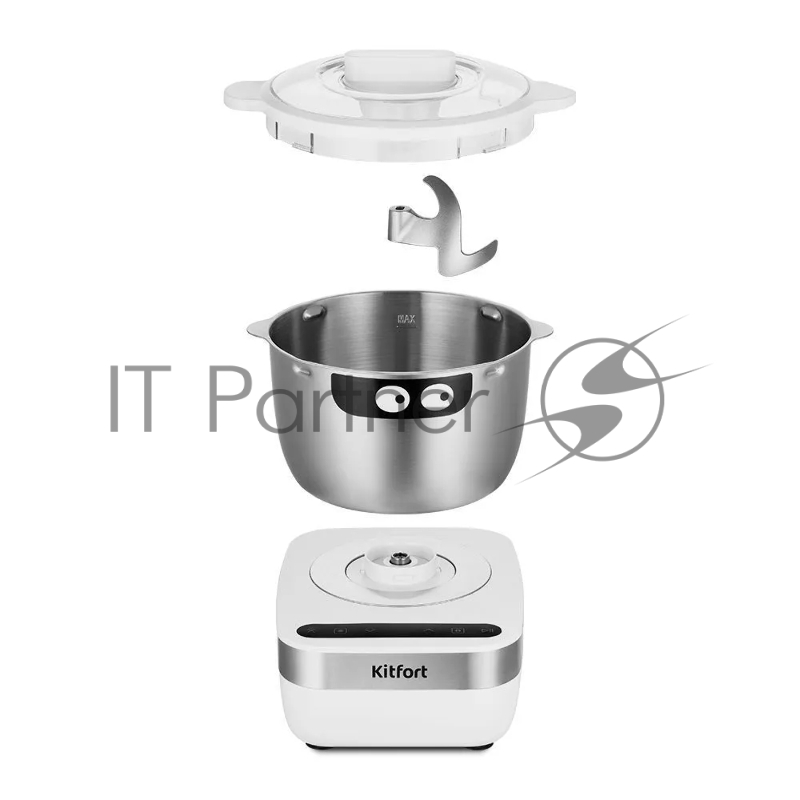 Тестомеситель KITFORT КТ-3495 белый