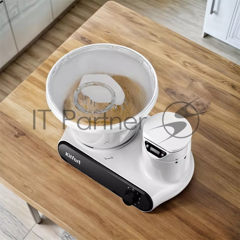 Тестомеситель KITFORT КТ-3478 белый