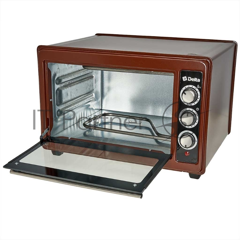 Мини-печь DELTA D-0123 КОРИЧНЕВАЯ