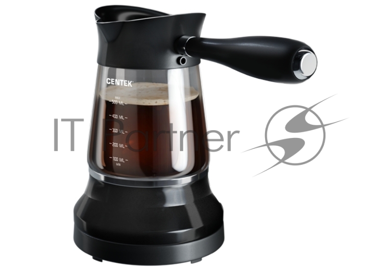 Электрическая турка Centek CT-1096 черный, 0.5 л, 480 Вт.