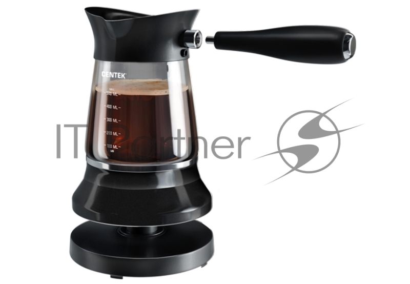 Электрическая турка Centek CT-1096 черный, 0.5 л, 480 Вт.