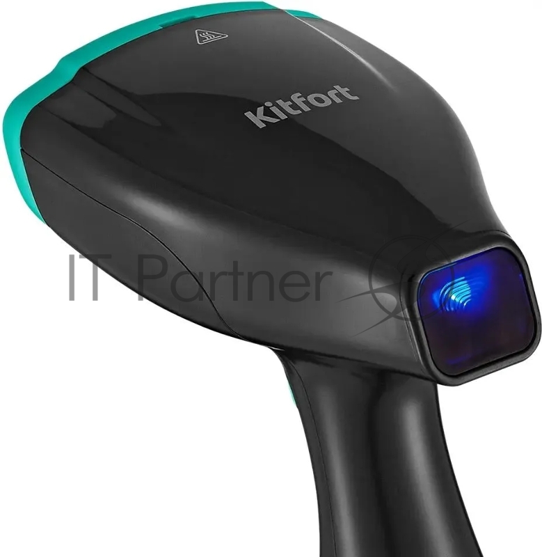 Ручной отпариватель KITFORT KT-9121-3 черно-бирюзовый