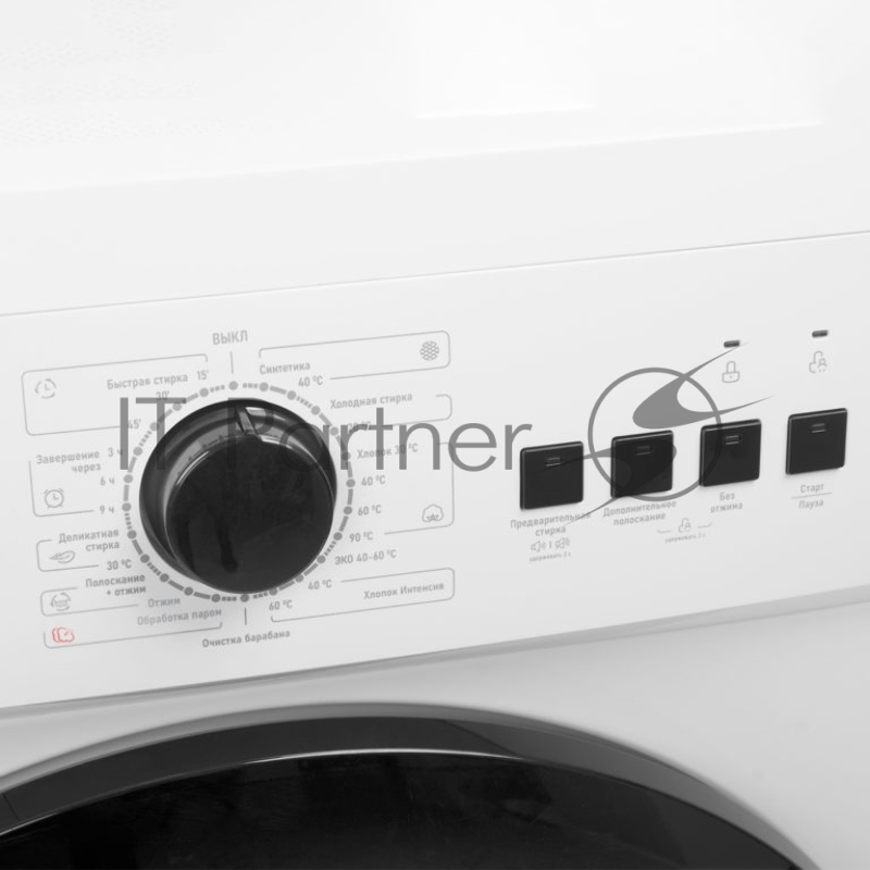 Стиральная машина CENTEK CT-1902 белый, загрузка фронтальная 6кг, 1000 об/мин, Класс A+