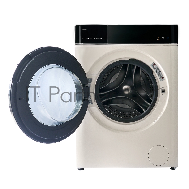 Стиральная машина с сушкой CENTEK CT-1977 белый, загрузка фронтальная 10кг, 1400 об/мин, Класс А+++