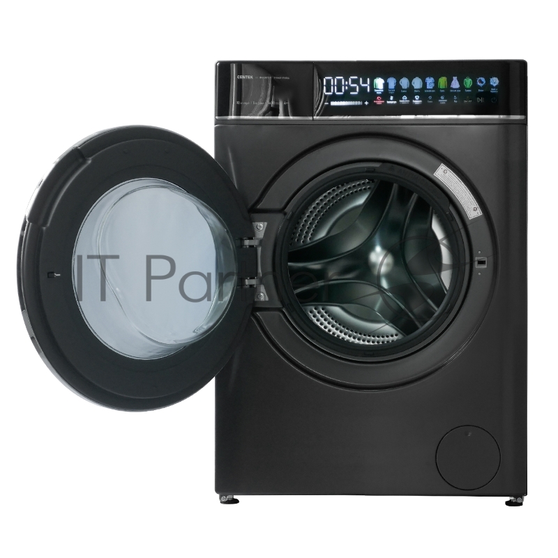 Стиральная машина с сушкой CENTEK CT-1976 серый, загрузка фронтальная 10кг, 1400 об/мин, Класс А+++