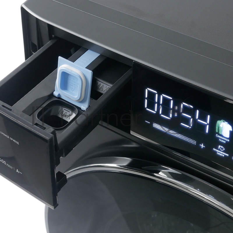 Стиральная машина с сушкой CENTEK CT-1976 серый, загрузка фронтальная 10кг, 1400 об/мин, Класс А+++