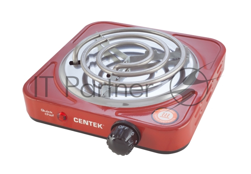 Электрическая плитка Centek CT-1508 красный