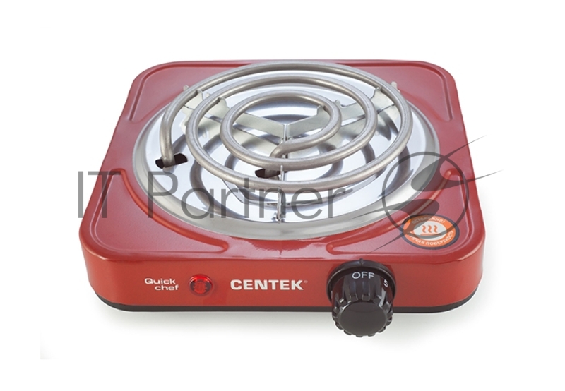 Электрическая плитка Centek CT-1508 красный